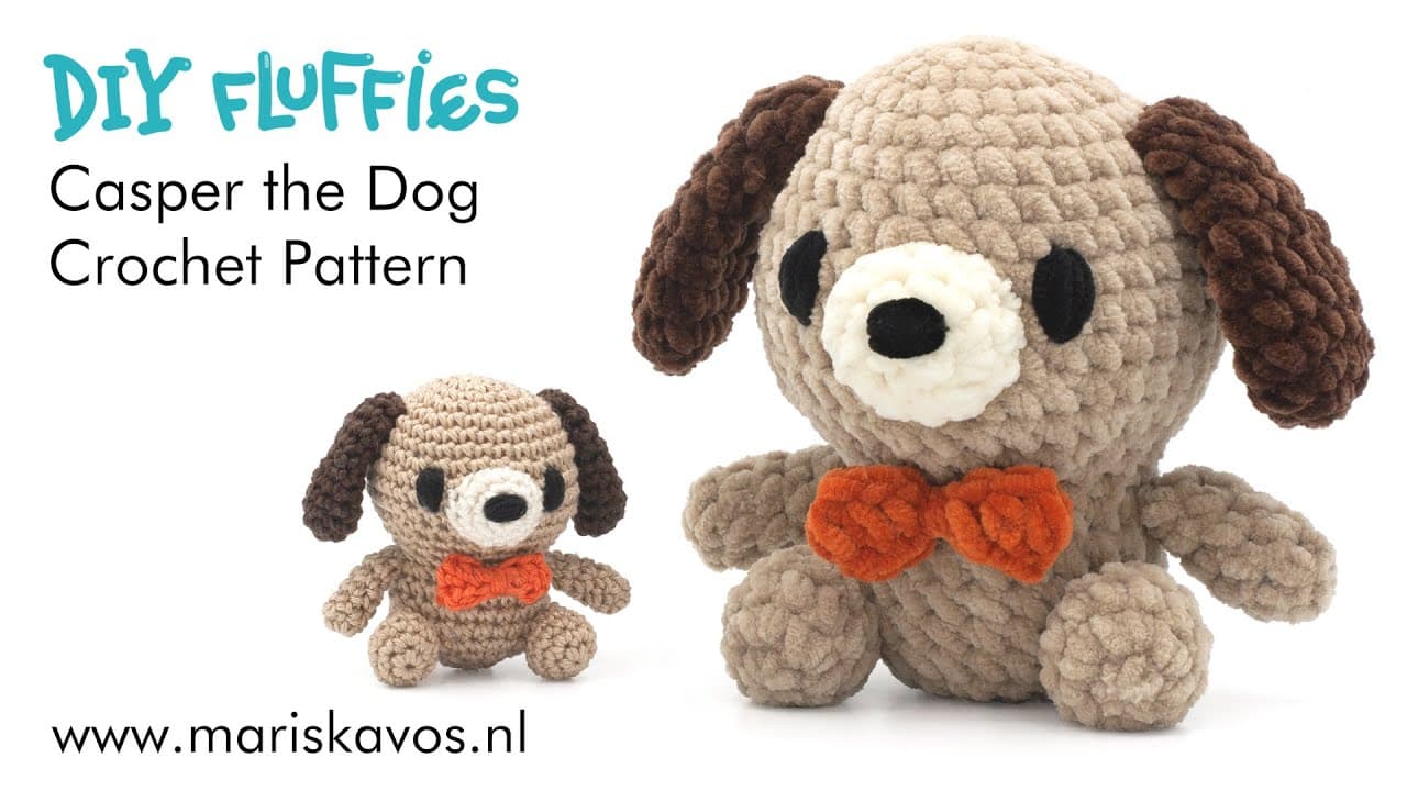 How to Crochet a Puppy (Beginner Amigurumi)