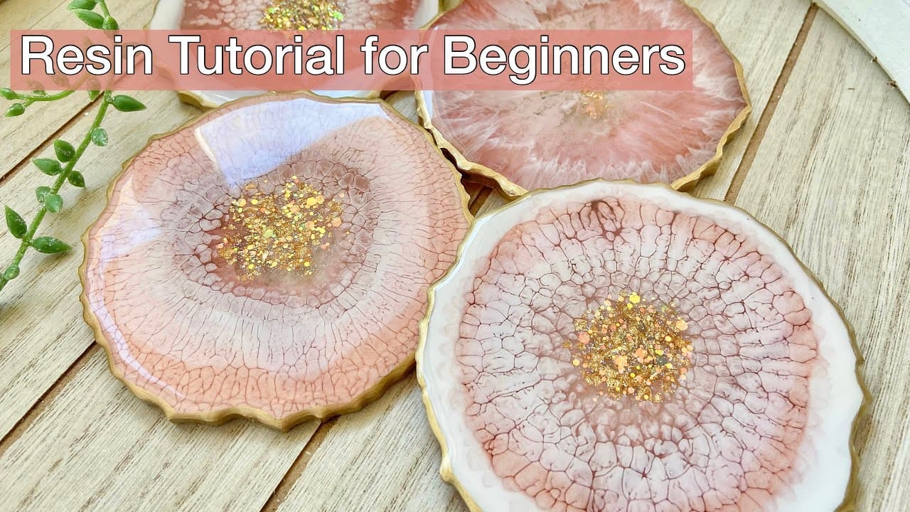 Resin Art for Beginners: Coaster Tutorial