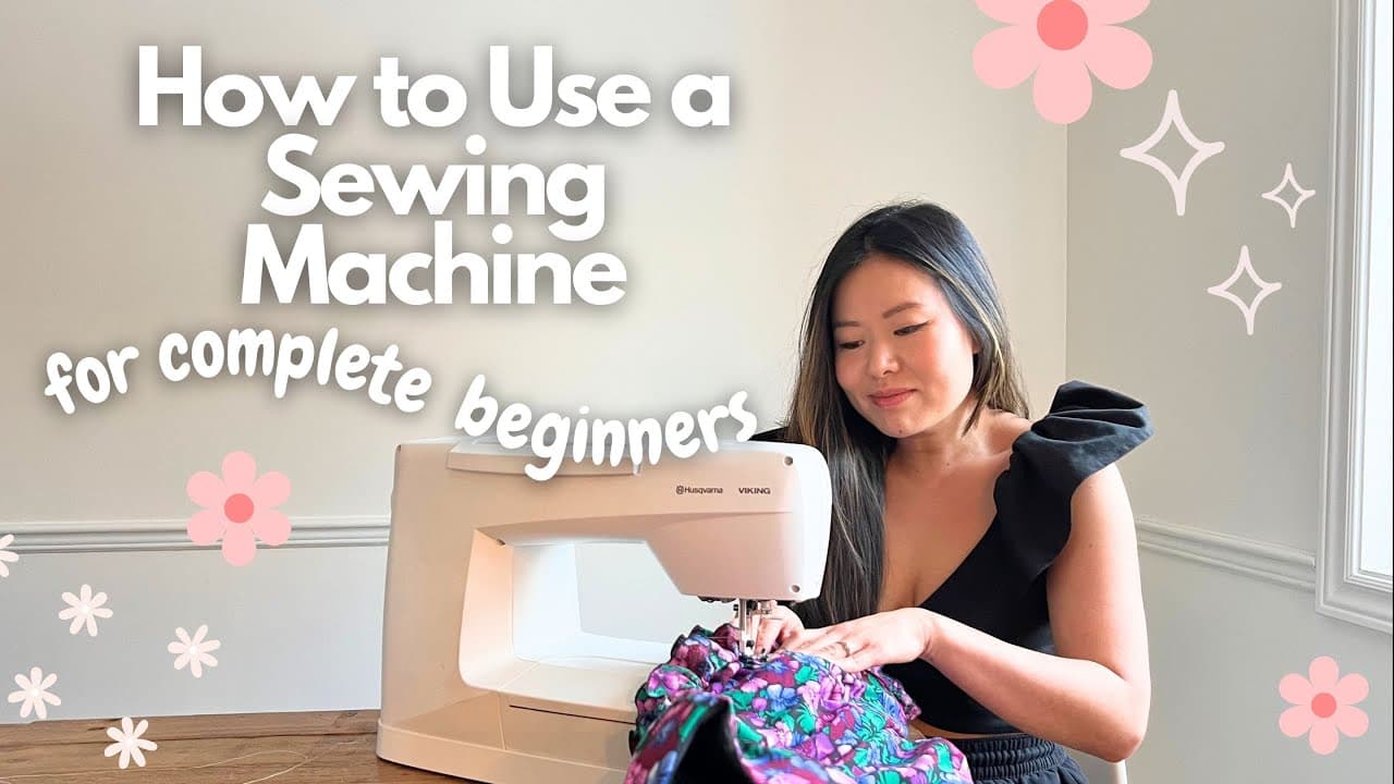 How to Use a Sewing Machine: 8-Step Beginner Walkthrough