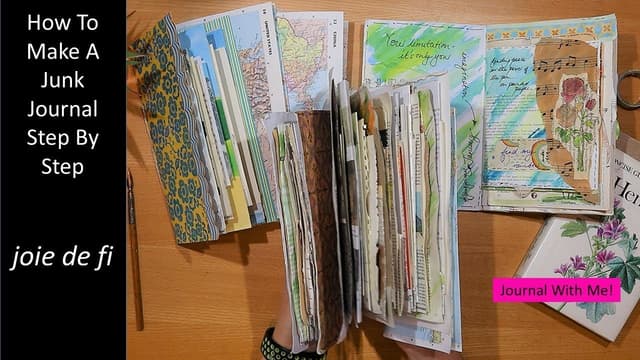 How to Make a Junk Journal - Step-by-Step Beginner Guide