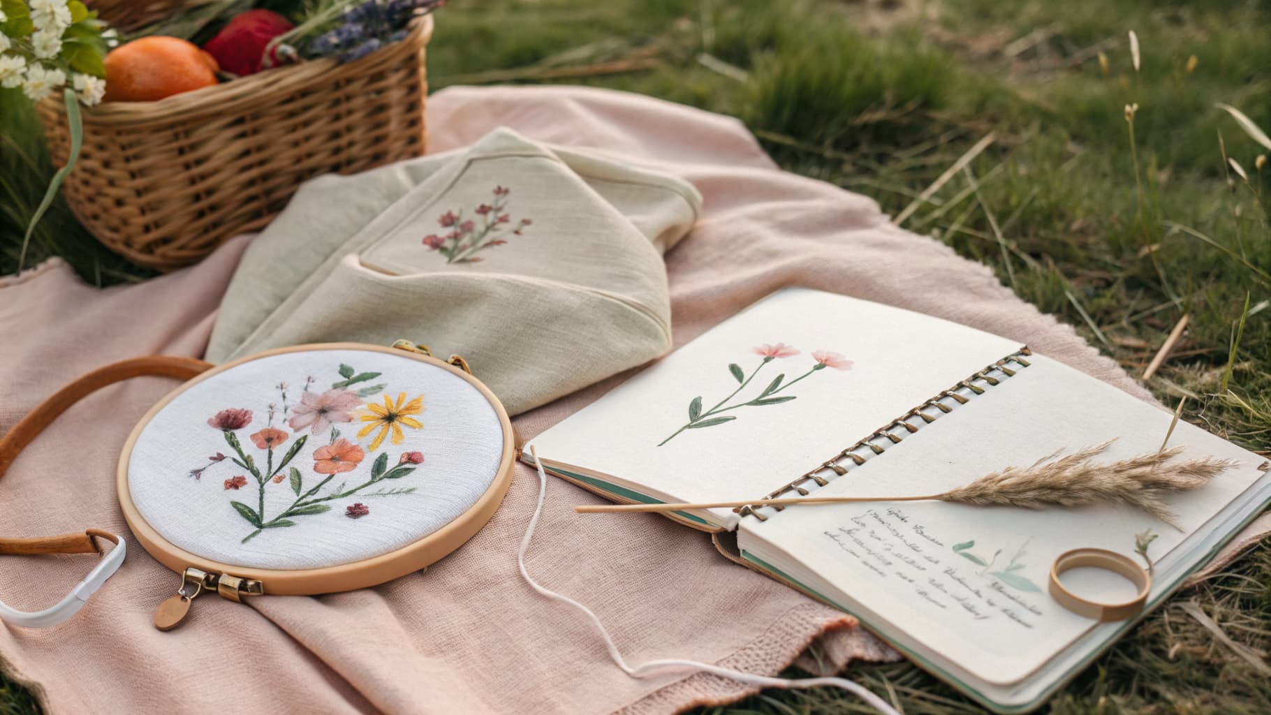 Pocket embroidery on the go