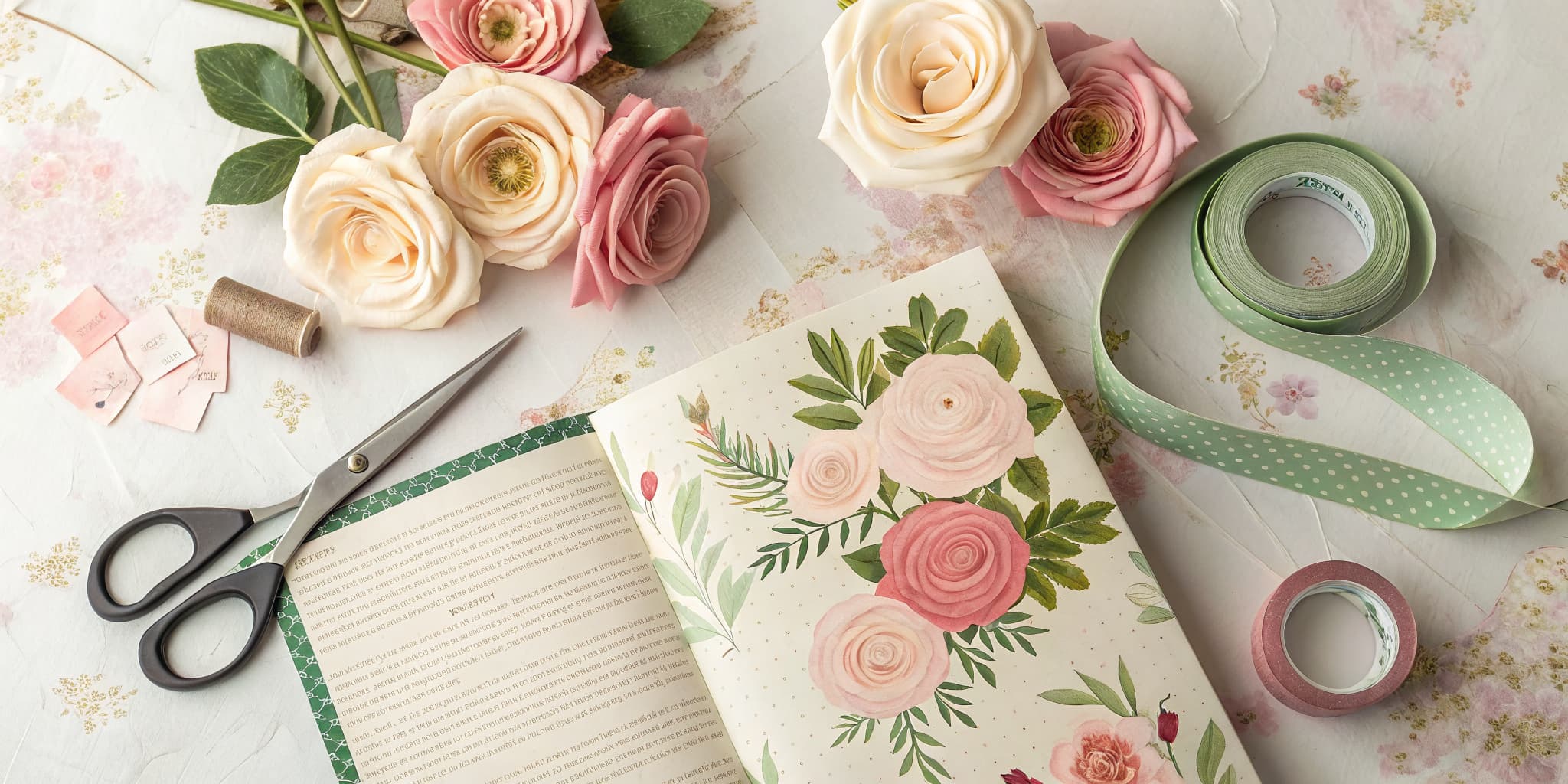 Paper flowers