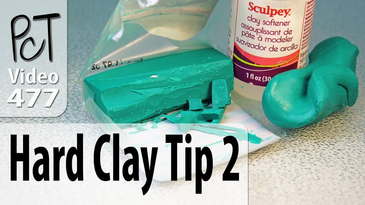 How to Soften Polymer Clay (Conditioning Hard or Crumbly Clay)