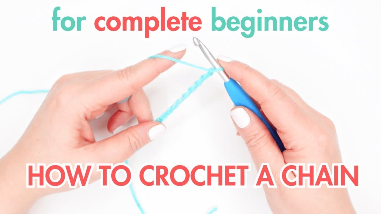 How to Crochet a Foundation Chain: 7 Step Beginner Tutorial