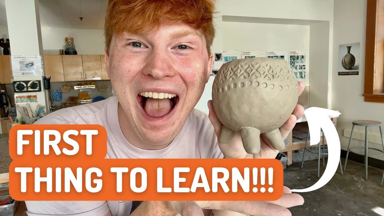 How to Make a Pinch Pot - Beginner Pottery in 7 Steps
