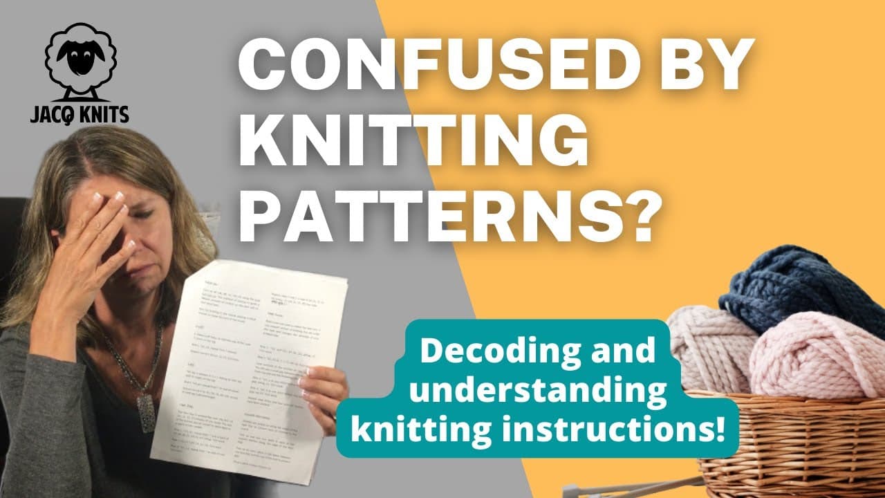 How to Read a Knitting Pattern (Beginner's Guide)