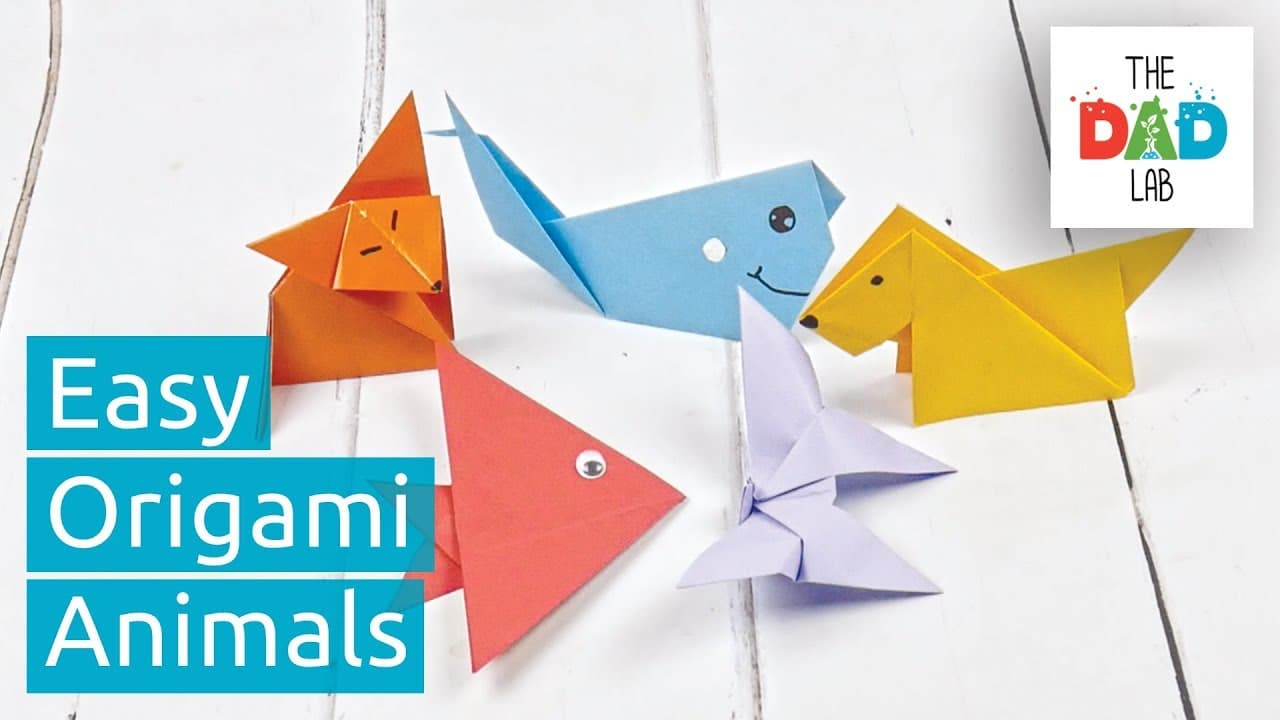 How to Make Origami: 5 Paper Animals for Beginners