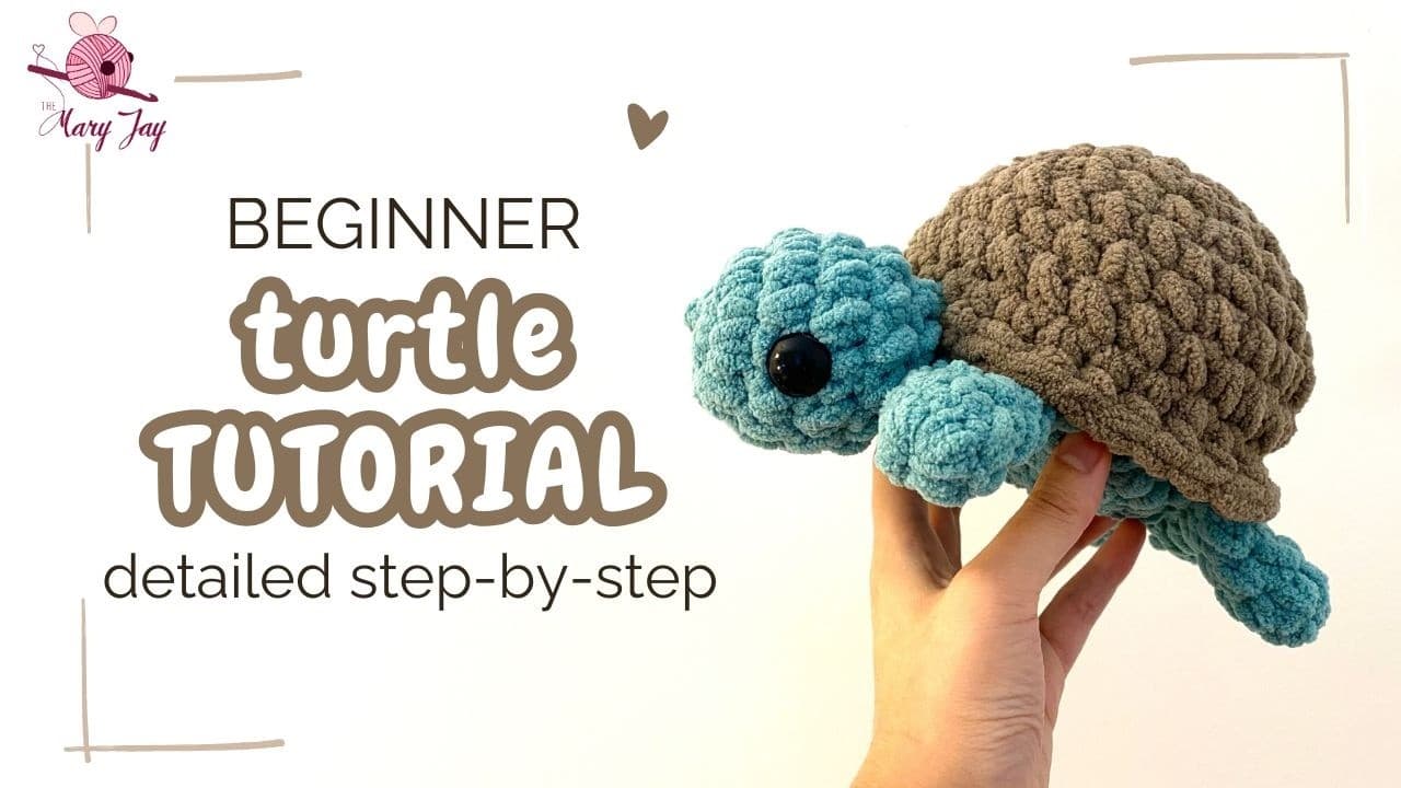 How to Crochet a Turtle: Beginner Amigurumi