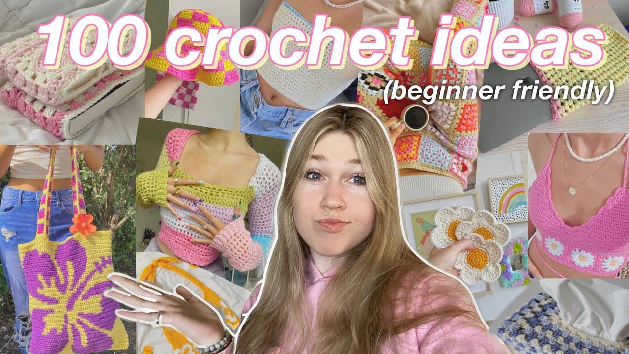 10 Easy Crochet Projects for Beginners (Trendy + Pinterest-Worthy)