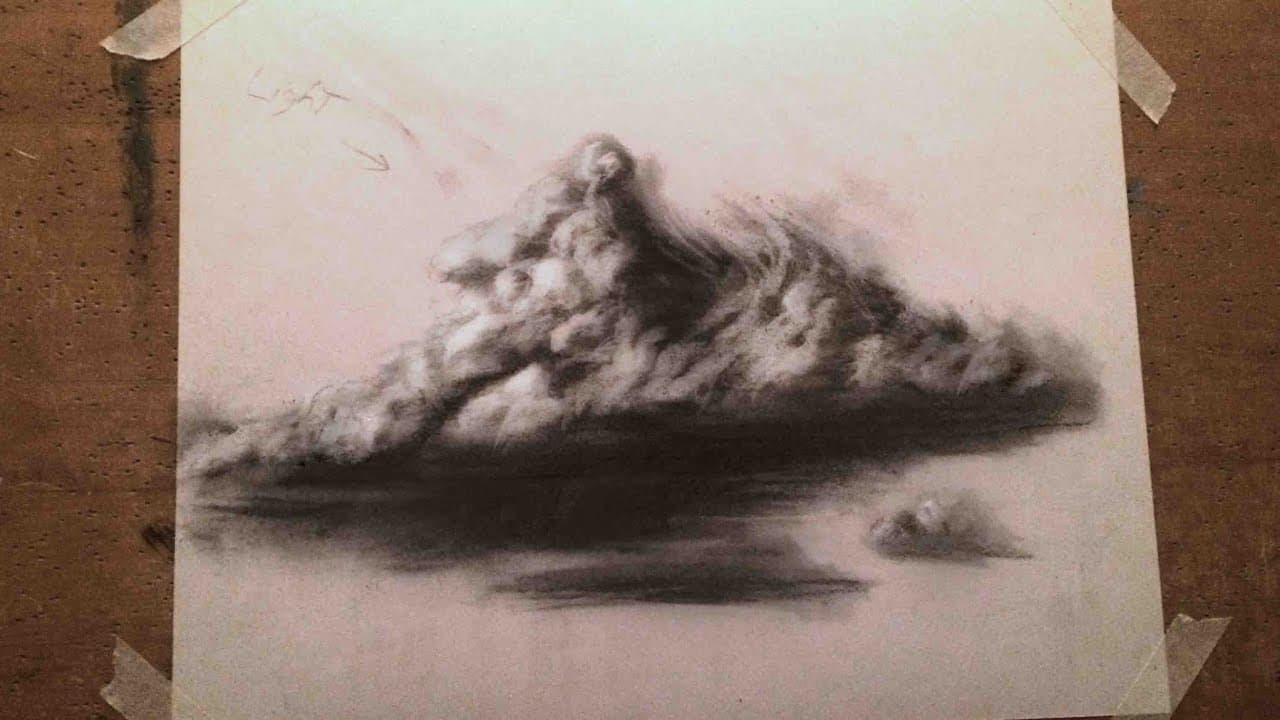 How to Draw Clouds (Step by Step Pencil Tutorial)