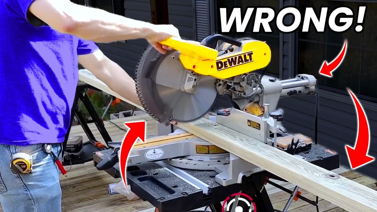 How to Use a Miter Saw