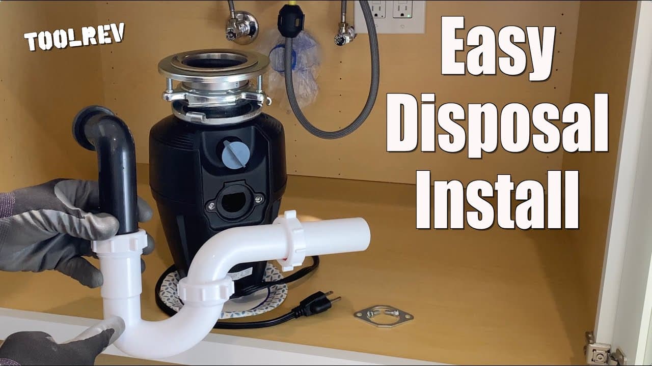 How to Install a Garbage Disposal - 7-Step Sink Plumbing Guide