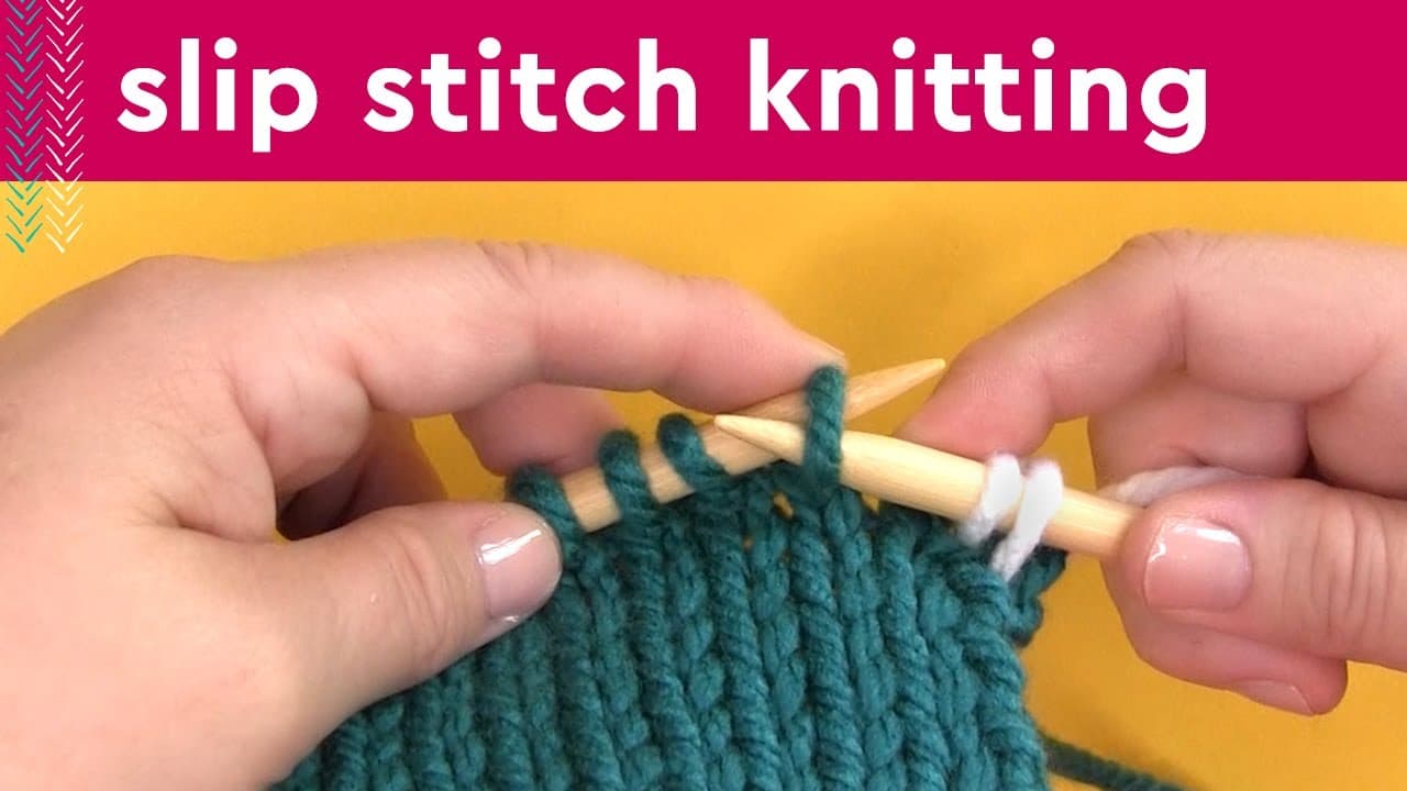 How to Slip Stitch in Knitting (Purlwise vs Knitwise)