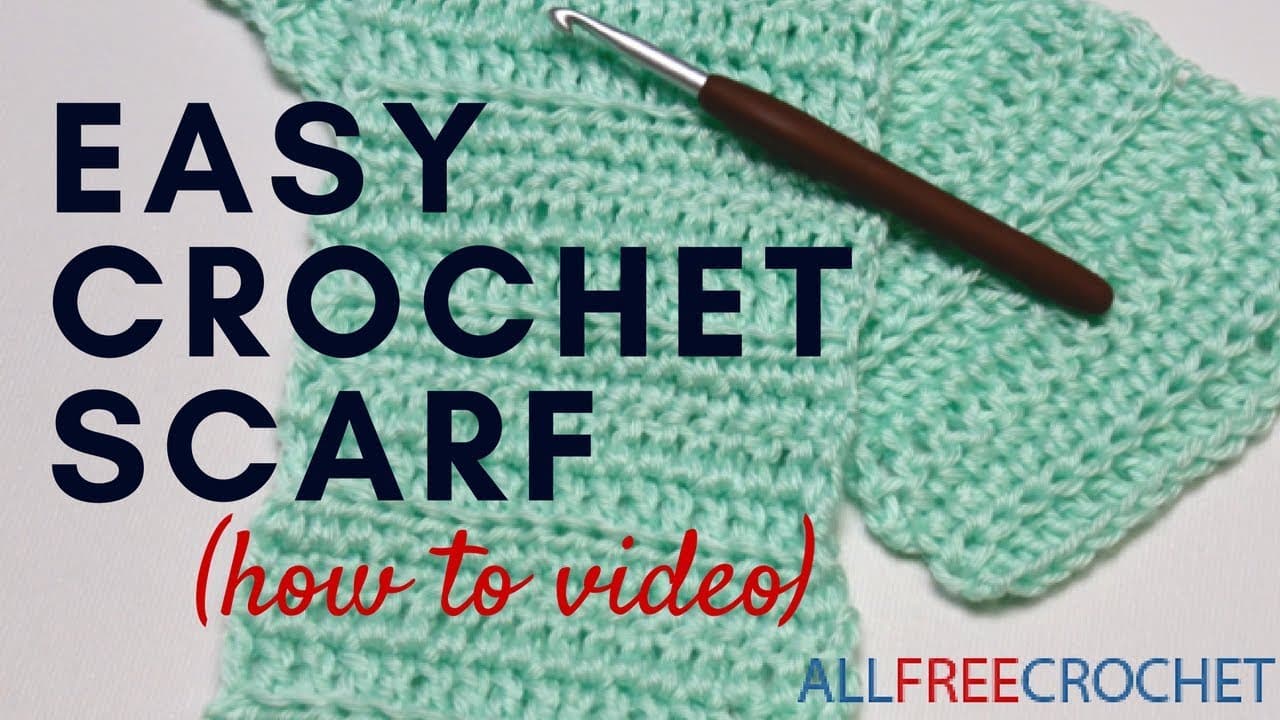 How to Crochet a Scarf
