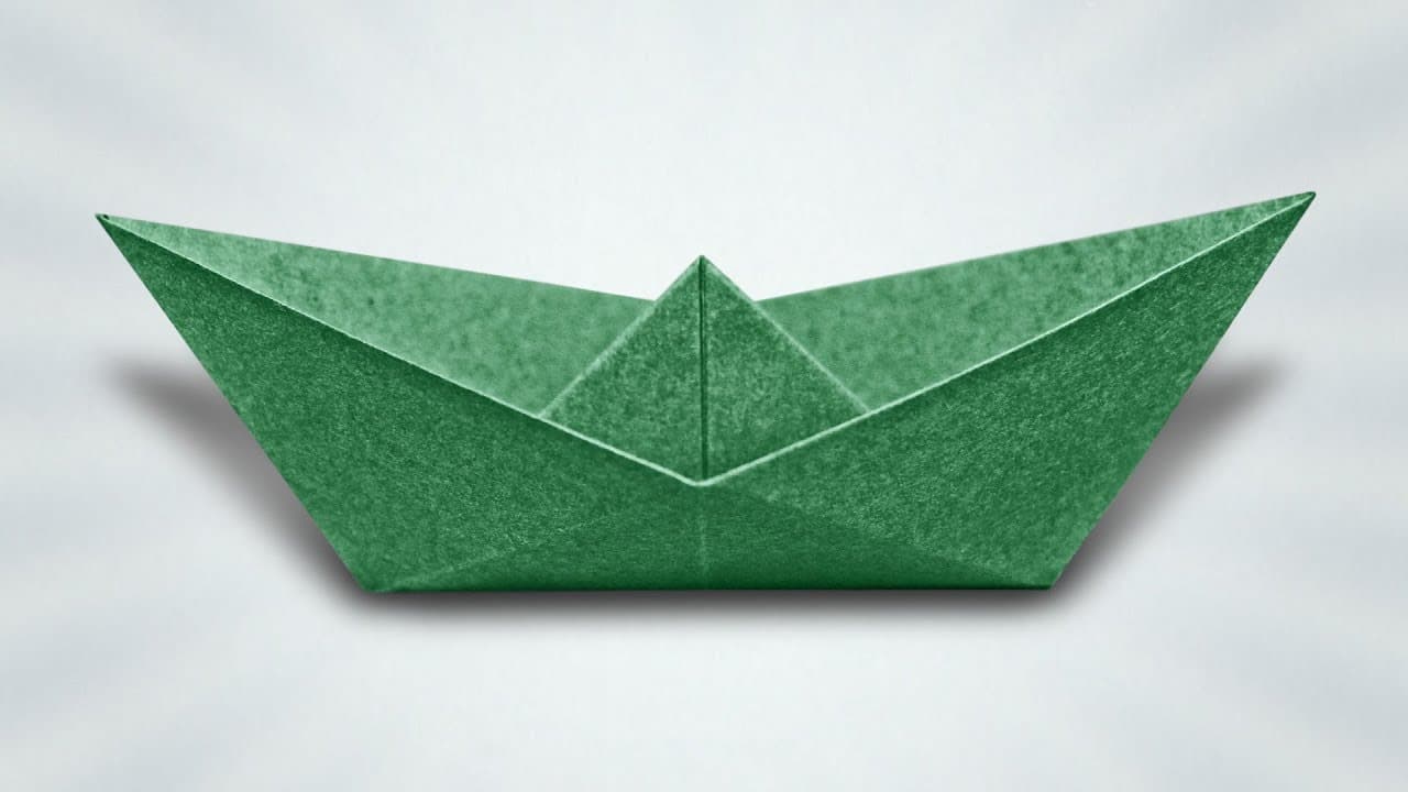 How to Make a Paper Boat (Origami)