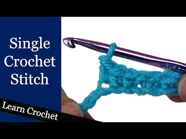 How to Single Crochet: 7 Step Beginner Tutorial