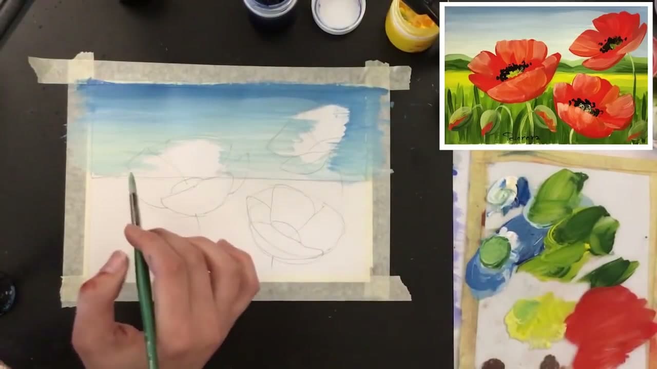 Step 2: Step 2: Paint the Sky
