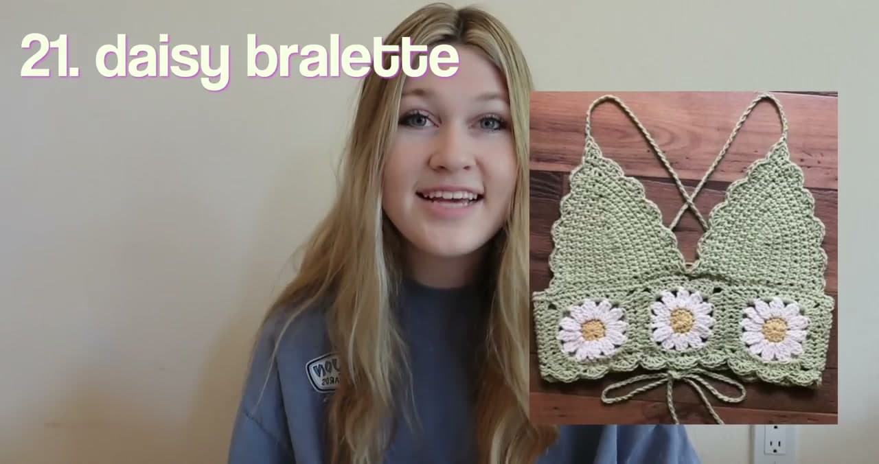 Step 5: Daisy Bralette