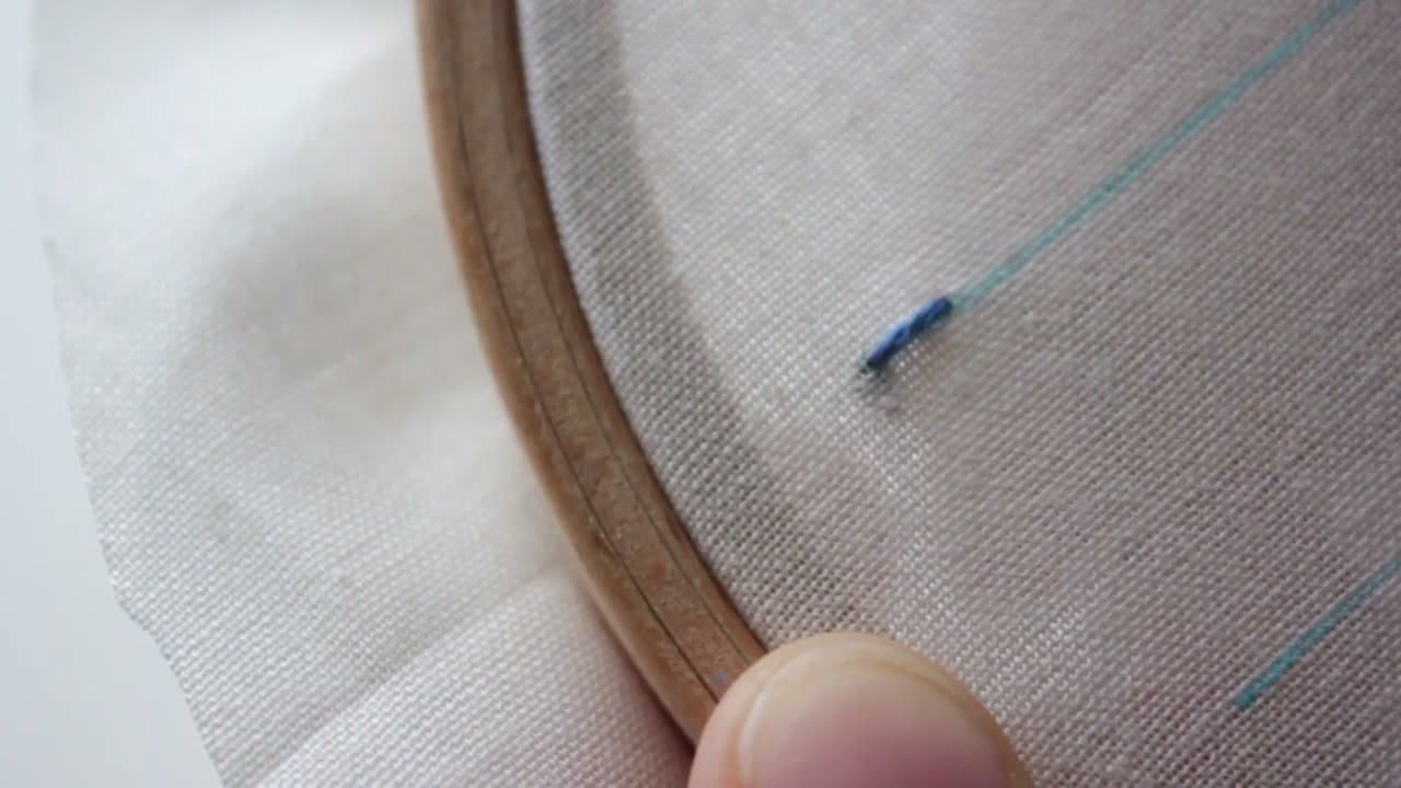 Step 4: Step 4: Take Your First Stitch