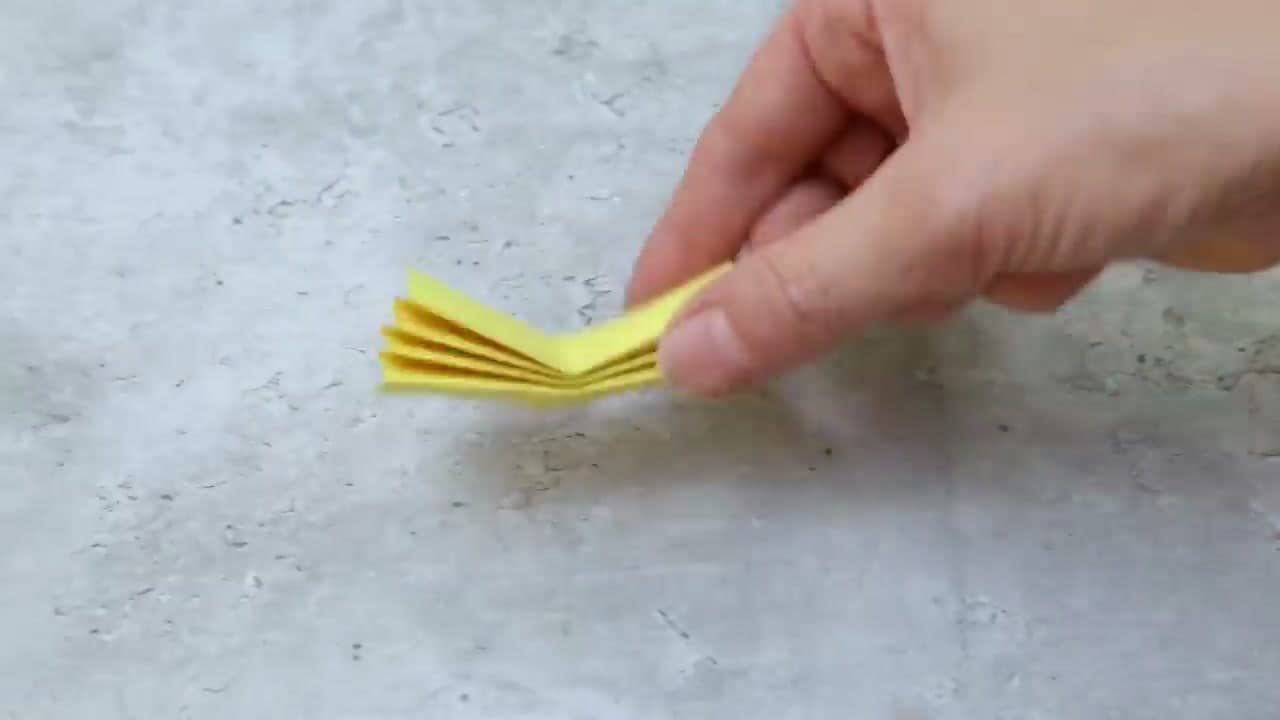 Step 7: Fan-Fold the Paper Rectangles - How to Make a Money Lei: 2 Easy Methods for Graduation