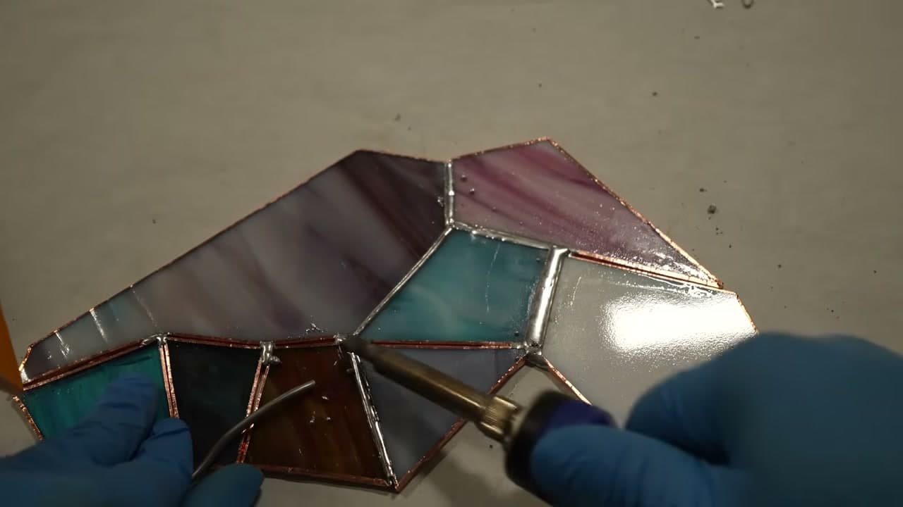 Step 8: Run the Bead - How to Solder Stained Glass