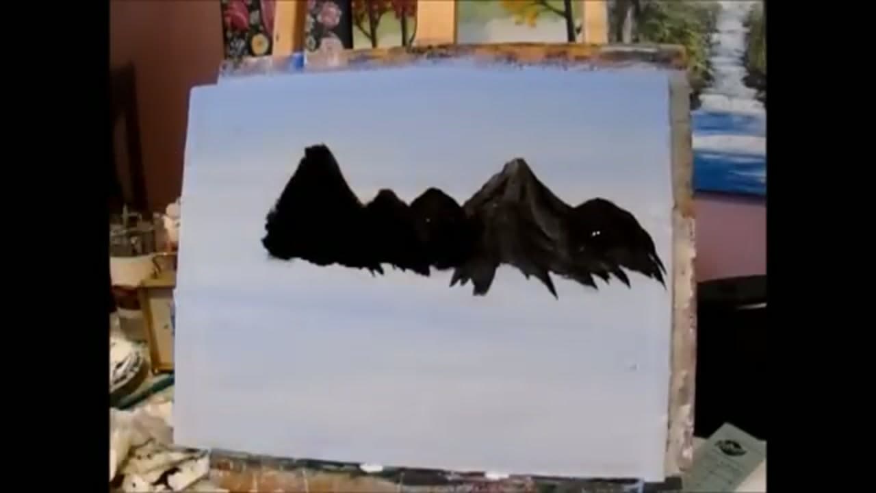 Step 2: Step 2: Fill In the Shapes with Dark Paint