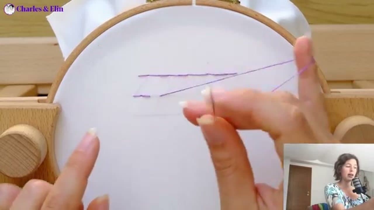 Step 5: Step 5: Double-Sided Full-Loop Backstitch