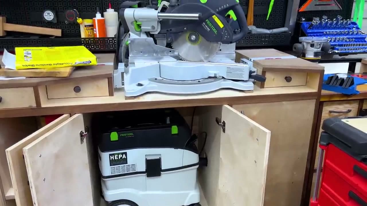 Step 3: Step 3: Wear a Dust Mask and Hook Up Dust Collection