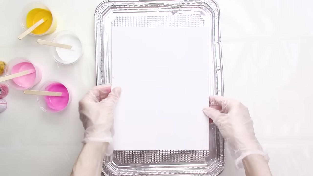 Step 7: Raise the Panel - How to Do an Acrylic Pour Painting