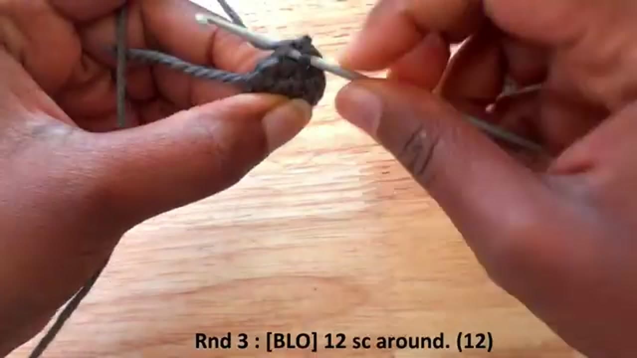Step 2: Step 2: Crochet All Four Legs the Same Way