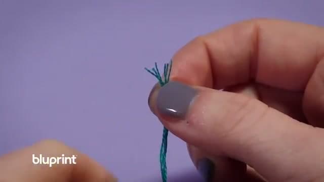 Step 1: Separate the Floss Strands