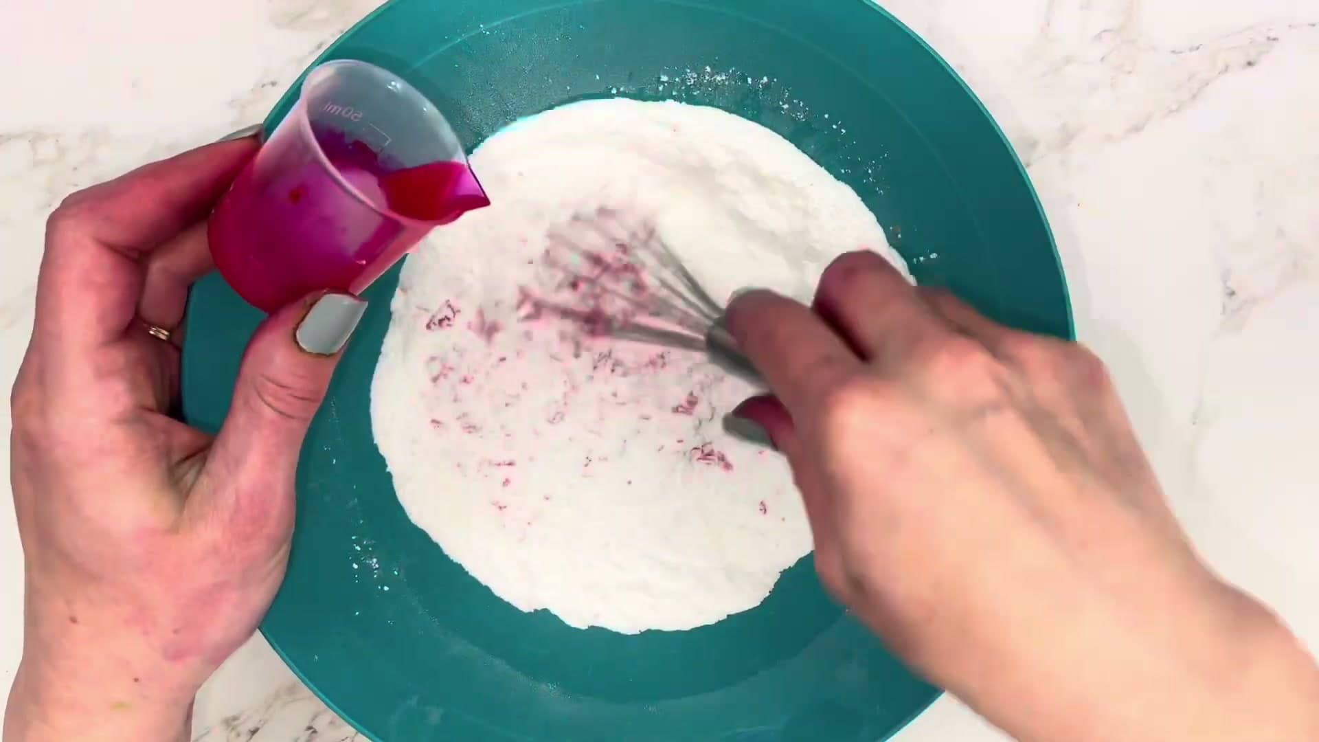 Step 4: Step 4: Add the Wet to the Dry Slowly