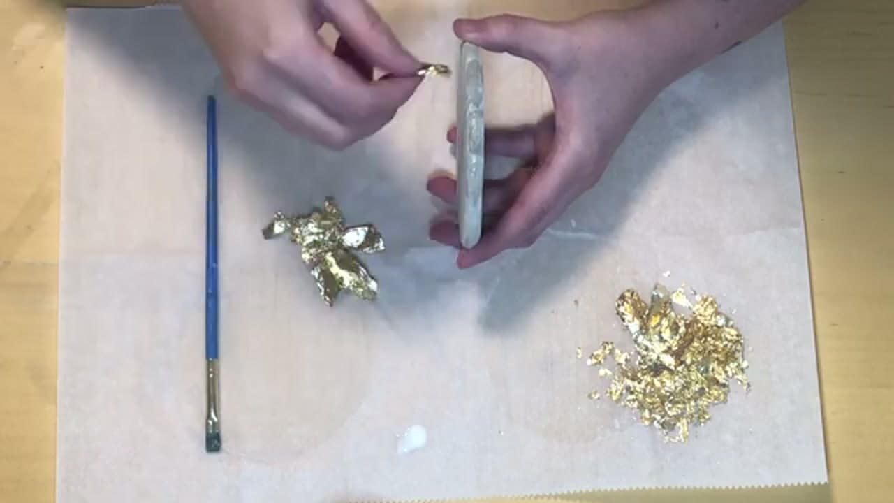 Step 7: Step 7: Apply the Gold Leaf
