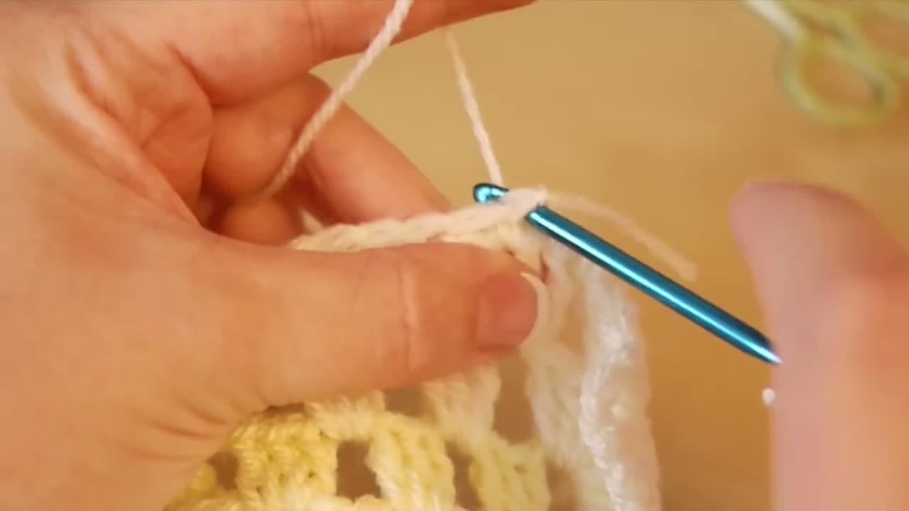 Step 4: Step 4: Attach Fresh Yarn for the Shell Border