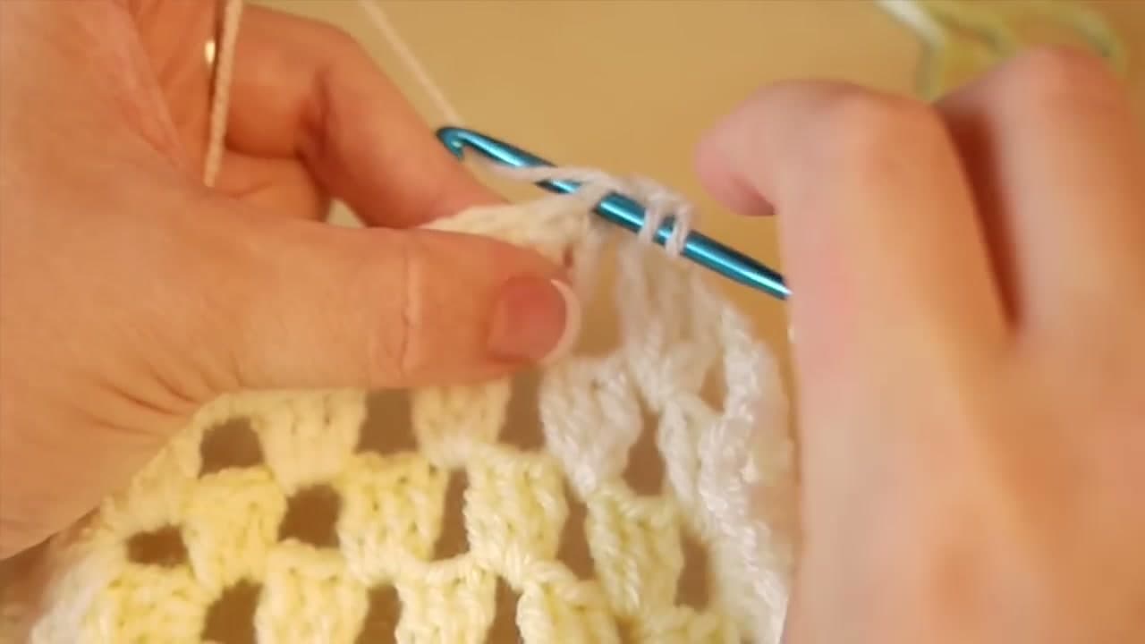 Step 5: Step 5: Build the Shell - Five Treble Crochet