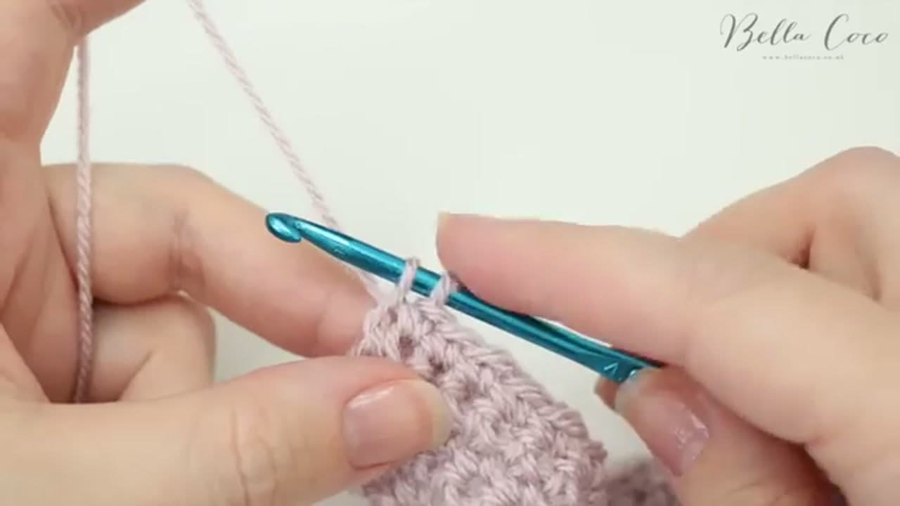 Step 1: Stop at Two Loops on Your Last Stitch