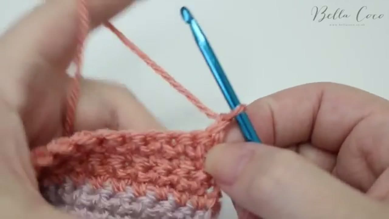 Step 6: Start a Mid-Row Change One Stitch Early