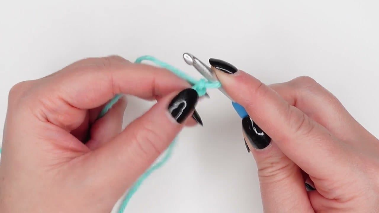 The finished result: How to Crochet a Foundation Chain: 7 Step Beginner Tutorial