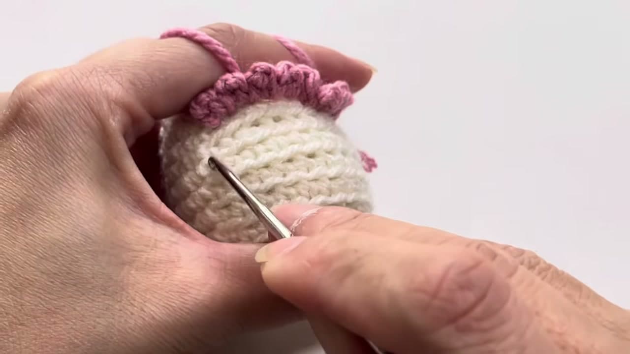 Step 4: Stuff the Body and Close It Up - How to Crochet a Mini Hedgehog