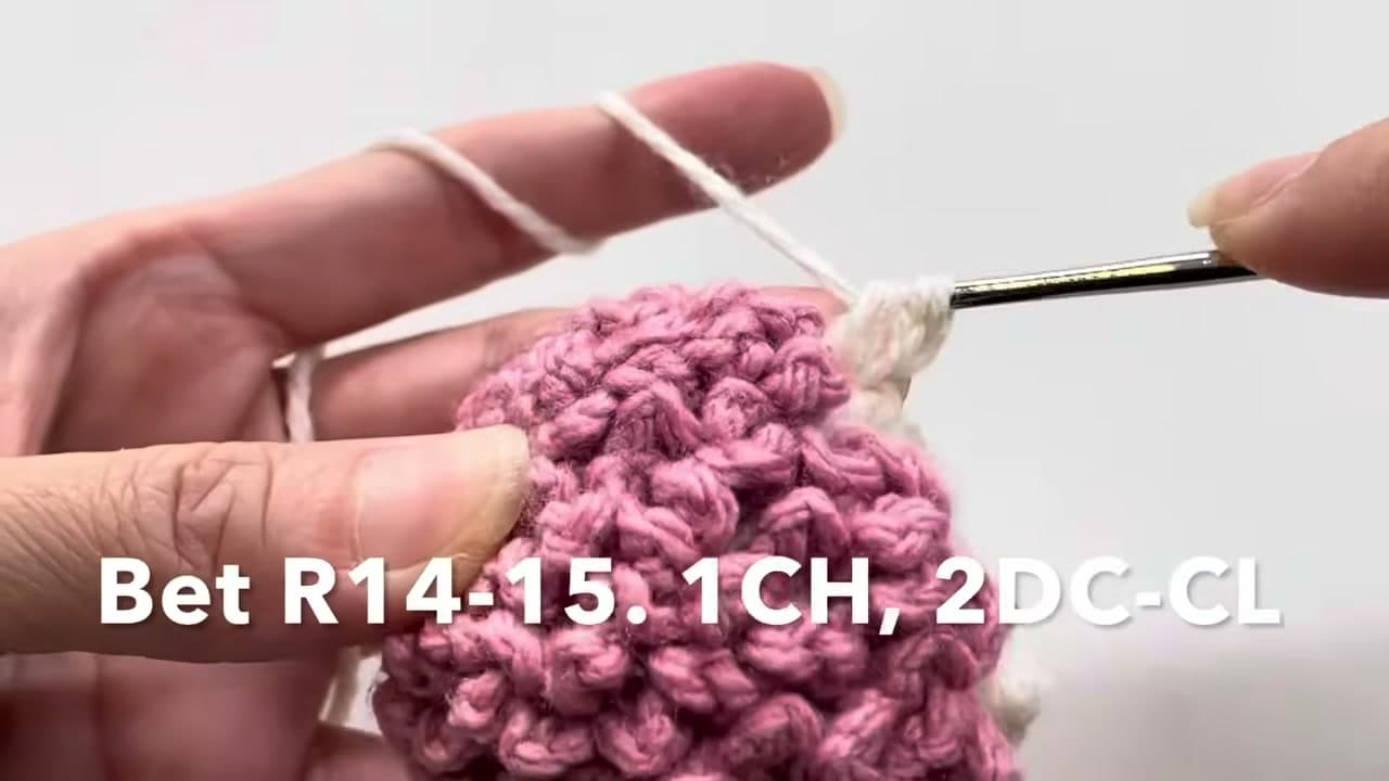 Step 5: Step 5: Build the Spiny Back with Cluster Stitches