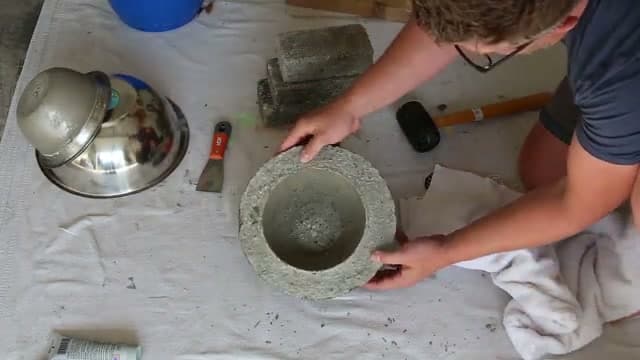How to Make a Concrete Bowl