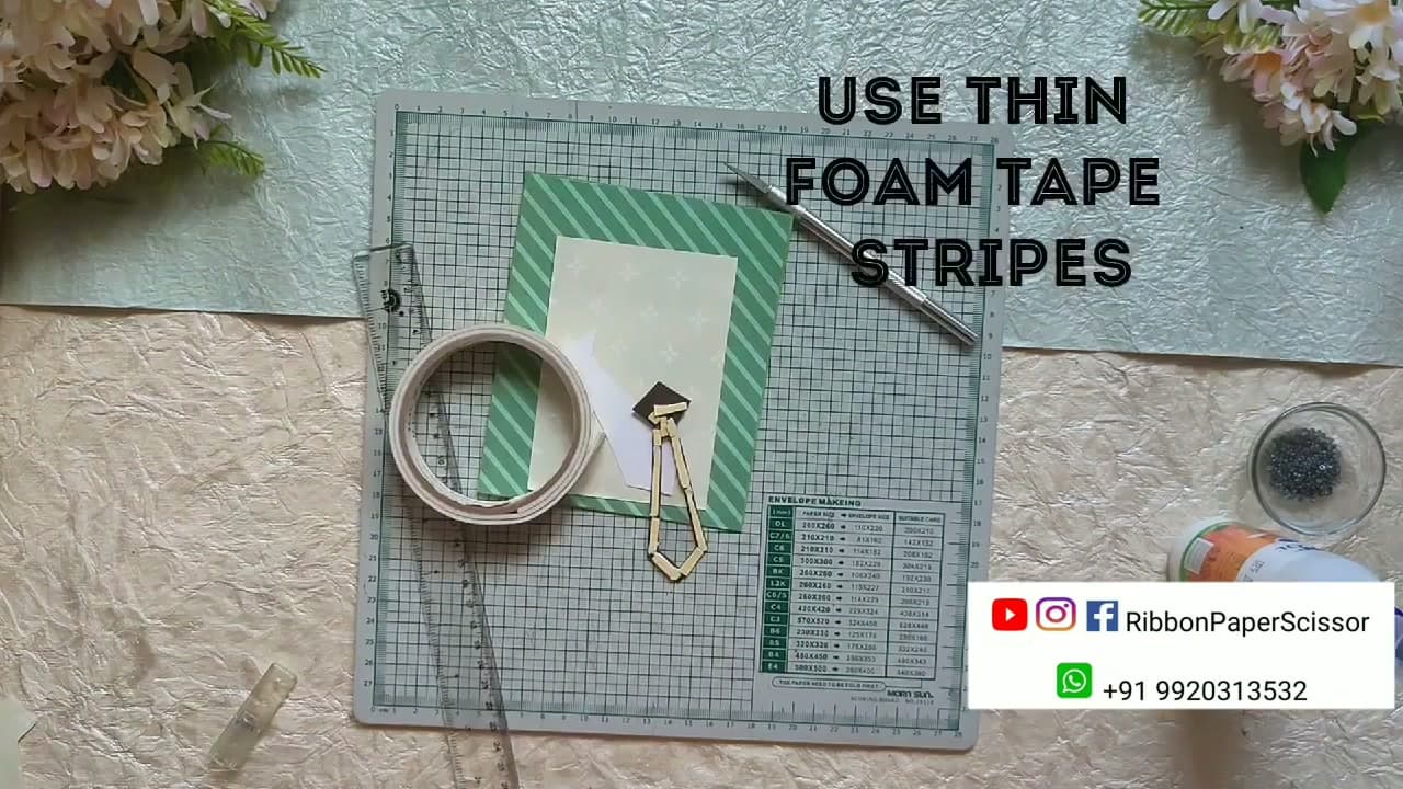 Step 6: Step 6: Build the Foam Tape Walls