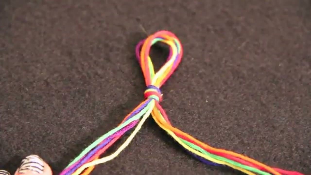 Step 2: Fold the Bundle and Tie the Loop