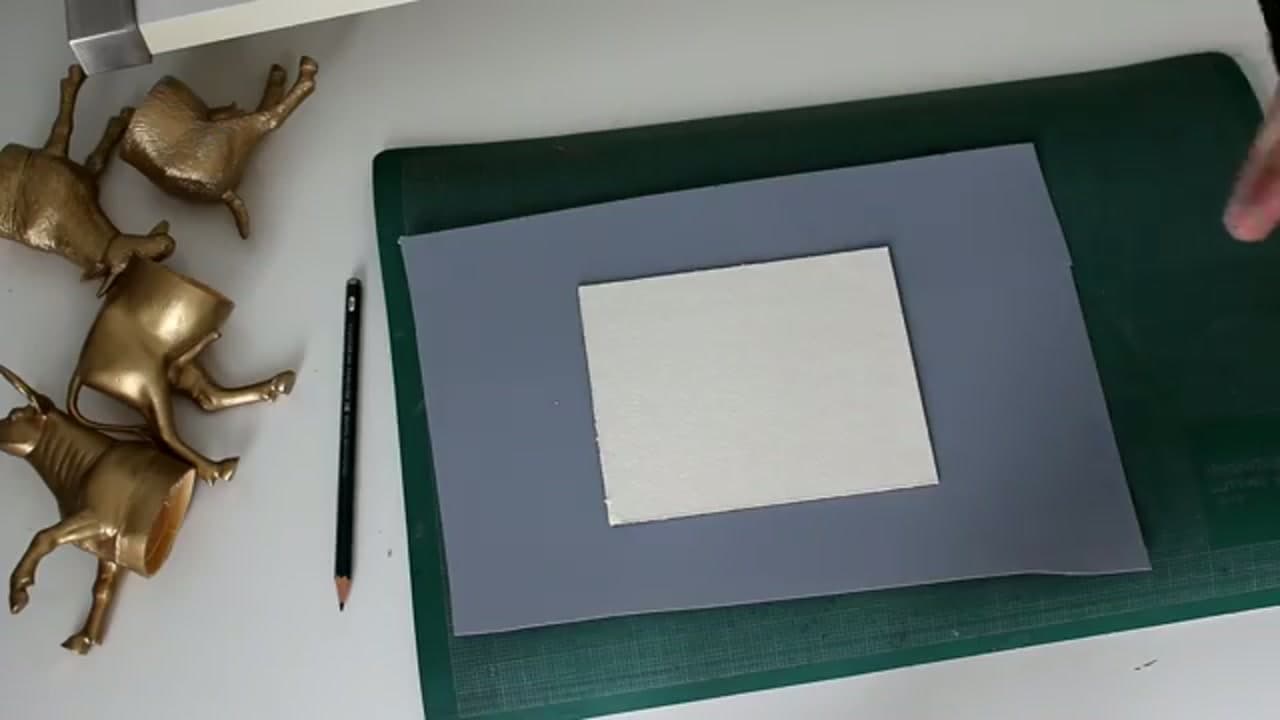Step 3: Build the Concrete Molds - How to Make Concrete Bookends with Gold Animals