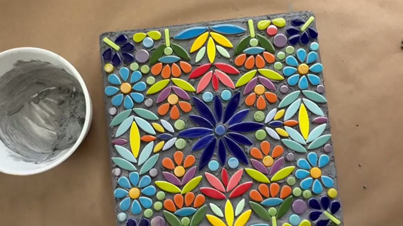 Step 6: Step 6: Peel the Paper and Fix Loose Tiles