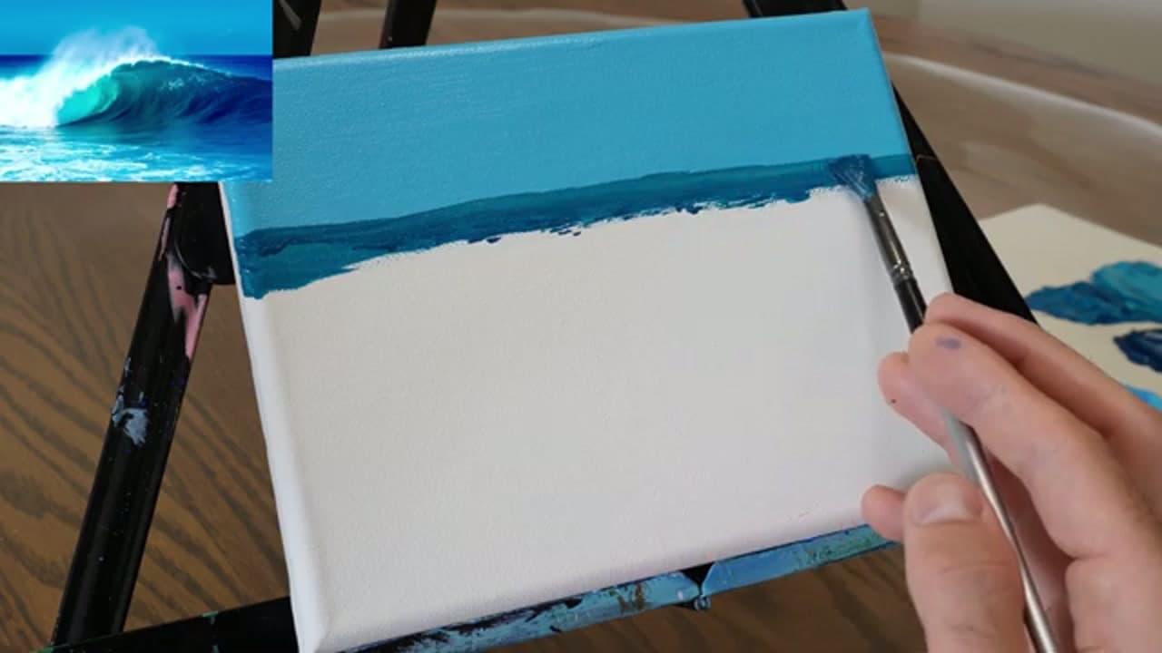 Step 3: Step 3: Lay the Horizon Line