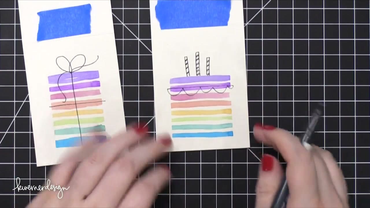 The finished result: How to Make a Card: Beginner's Guide to Handmade Greeting Cards