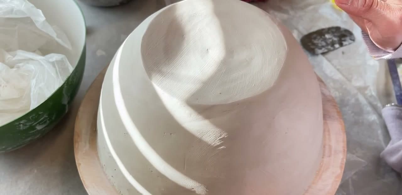 The finished result: How to Make a Coil Pot