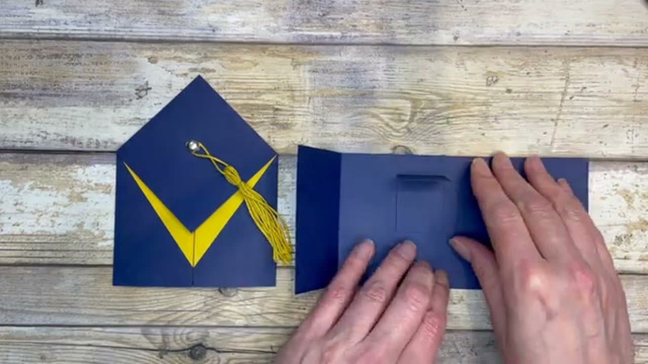 How to Make a Graduation Pop-Up Card (Easy Fun Fold)