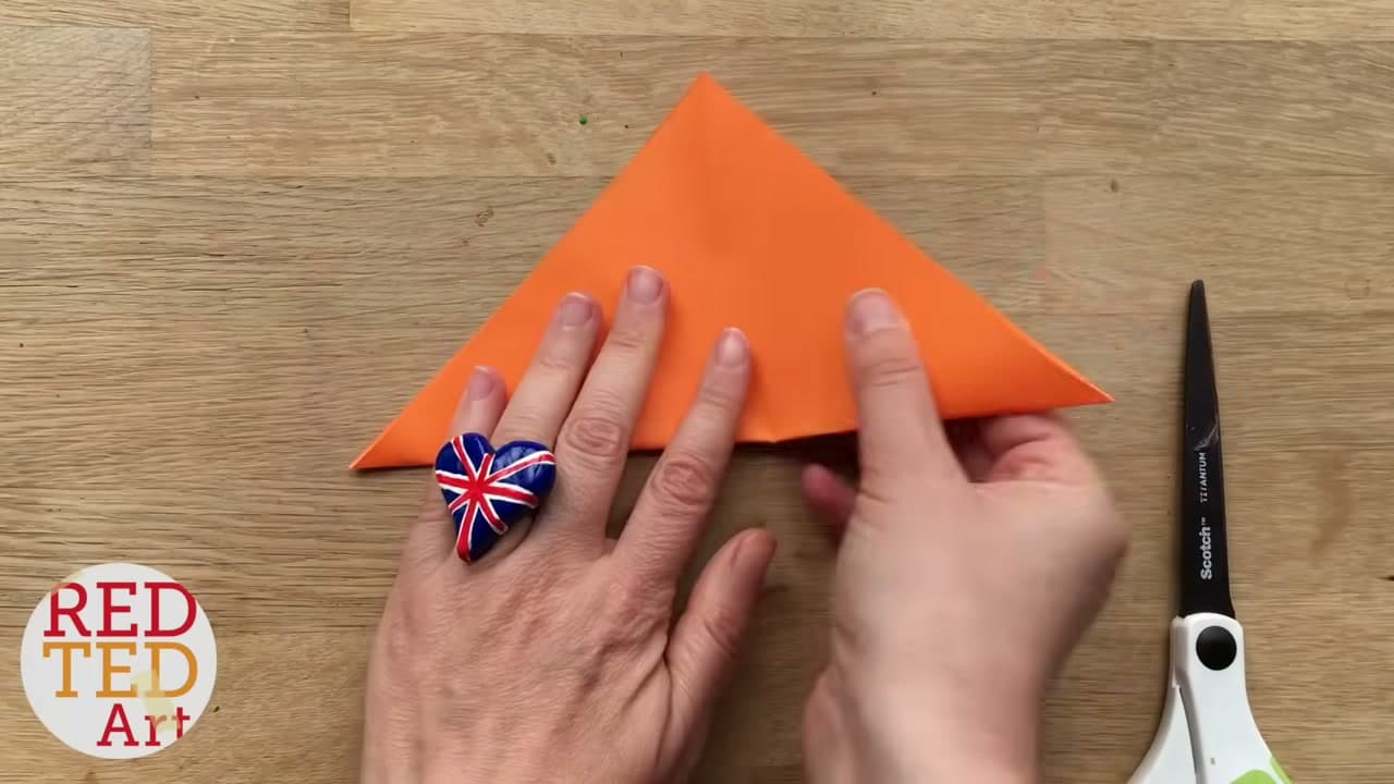 Step 3: Step 3: Crease the Square Both Ways